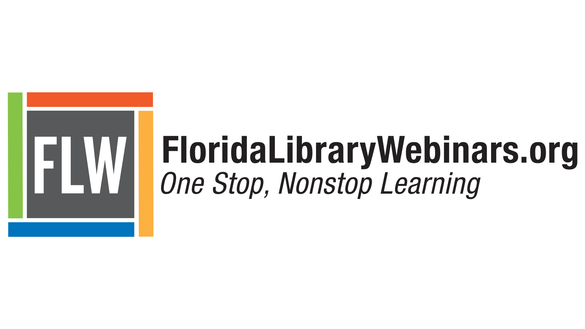 Florida Library Webinars Logo